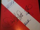 VAN HALEN AUTOGRAPHED SIGNED DIVER DOWN RECORD COVER