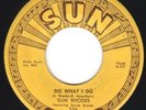 SLIM RHODES - Do What I Do - Sun 256 Rockabilly 45