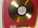Manowar battle hymns  godene Schallplatte golden Record