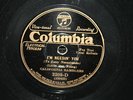Columbia 2208-D California Ramblers Washin Blue Jazz 78