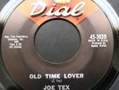 Rare Northern Soul JOE TEX OLD TIME LOVER 1964 Dial3020