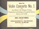 IDA HAENDEL Violin BRUCH Conc.RARE RCA Victor LP/VG+/++