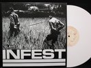 Infest Slave WHITE Vinyl LP Deep Six/Draw Blank