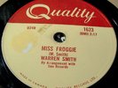 Warren Smith 78 Quality Miss Froggie Rockabilly