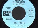FUNK SOUL GARAGE 45 DR. SHOCK ON BLACK AND BLUE NJ 1973