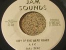 REGGAE 45 EARL ZERO City Of The Weak  JAM SOUND Records
