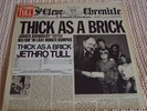 JETHRO TULL  Thick As A Brick LP RARE WHITE LABEL