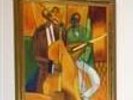 Opera cubista in tema Jazz/bossa nova