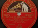 3x78rpm ADOLF BUSCH CHAMBER PLAYERS BACH SUITE 2 VIOLIN