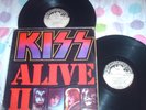 KISS ALIVE II+2 LP colombian white label non gatefold