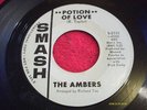 NORTHERN SOUL 45 ; THE AMBERS; POTION OF LOVE ON SMASH