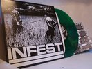 INFEST color LP SLAVE CROSSED OUT power violence spazz