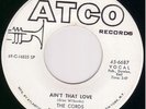 Garage 45- The CORDS - Ain't That Love  (PETTY Prod.)