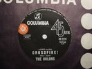 THE ORLONS 'Crossfire' 60s US vocal R&B OZ 45