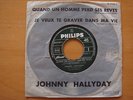 JOHNNY HALLYDAY RARE SP JUKE BOX POCHETTE CIBLE 373.901