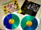 The RAMONES Mania Blue green colored 2 lp Vinyl Punk 