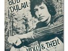 BOB DYLAN NOW & THEN LIVE 1962+1985 GREY MARBLE LP