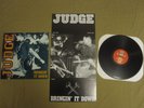 JUDGE / bringin it down LP Gorilla biscuits warzone