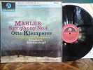 Columbia SAX 2441 Mahler 4th Symphony Klemperer NM-