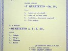 Quartetto della Scala DEBUSSY / MOZART tecniphon LP. 02