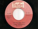 Larry Saunders 'On The Real Side' Soul 1974 Turbo 45
