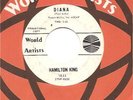Hamilton King 45 WORLD ARTISTS DJ Diana SKA BLUEBEAT