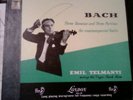 Bach 3 Violin Sonatas & Partitas Emil Telmanyi 2LP RARE