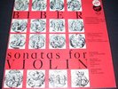 LAUTENBACHER Biber Violin Sonatas VOX 3 LP BOX SVBX 552
