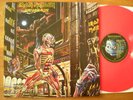 IRON MAIDEN - somewhere in time LP Metal 1986 red vinyl