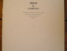 TRIOS BY COMPANY LP Derek Bailey Evan Parker INCUS Rare