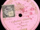 78 RPM RARE 1900's EMMA CALVE GRAMOPHONE MONARCH / EE-