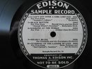 Edison Diamond Disc Sample Record #11  10112-R 10113-L