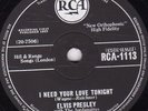  ELVIS PRESLEY 78 A FOOL SUCH AS I  RCA1113 E+