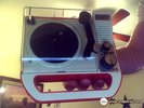 White Stripes Triple Inchophone - 8 Ban Record Player