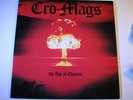 CRO MAGS AGE OF QUARREL LP WHITE LABEL PROMO