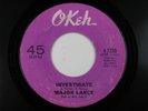 MAJOR LANCE Investigate NORTHERN SOUL 45 on OKEH HEAR