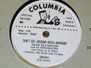 TEFTELLER JAZZ 78 Duke Ellington Columbia 38464 Promo N