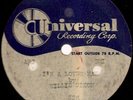 R&B/ BLUES- WILLIE DIXON- 78 RPM ACETATE- TEST PRESS