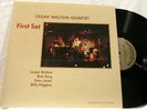 CEDAR WALTON First Set Sam Jones Billy Higgins 180 gram vinyl LP