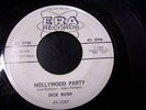 Dick Bush-Hollywood Party/Ezactly 45 Rockabilly 1958