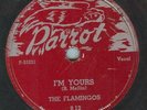 78-DOO-WOP-FLAMINGOS on PARROT-I'M YOURS/KO KO MO-RARE