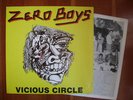 ZERO BOYS Vicious Circle LP 1982 ORIG Hardcore PUNK KBD