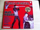 Iron Maiden Coke Bottle Clear Vinyl Kings Of Metal LP