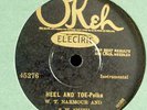 Narmour & Smith: Heel & Toe/Little Star on Okeh 45276