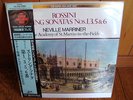 ROSSINI STRING SONATAS JAPAN LP NEVILLE MARRINER Sealed