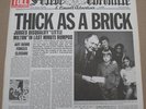 JETHRO TULL.THICK AS A BRICK.ORIG LP. NEWSPAPER SLVE.EX