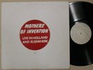 Frank Zappa Mothers Live Holland Elsewhere LP not tmoq