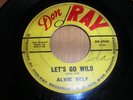 ALVIE SELF - LET'S GO WILD / NANCY - 1960 ROCKABILLY