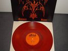 HELLHAMMER SATANIC RITES LP  RED SPLATTER 