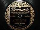 Brunswick 7572 Teddy Wilson Dream Island Signed Jazz 78